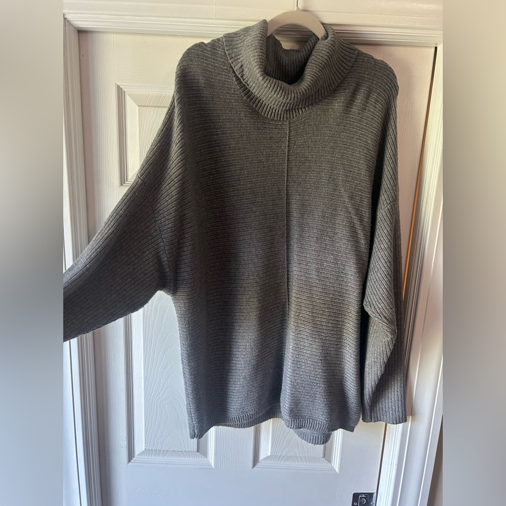 Cyrus Charcoal Turtleneck Sweater